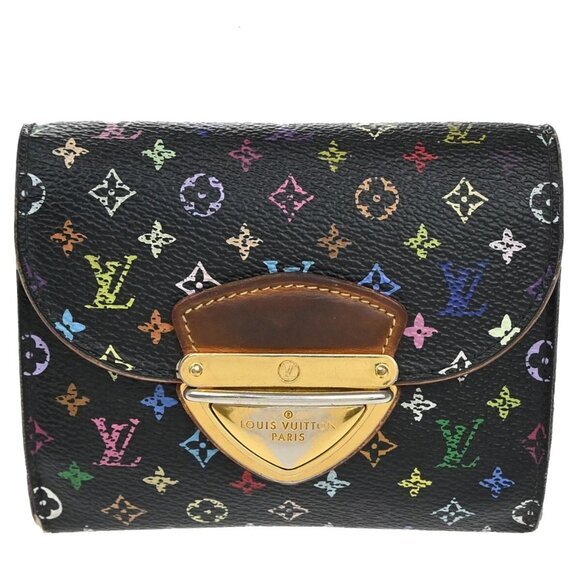 LOUIS VUITTON Portefeuille Joy Trifold Wallet Monogram Multi BK M60283 04EF030 - Picture 1 of 16
